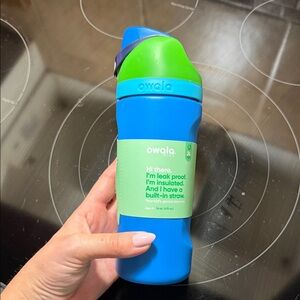 Owala Kids Leak-Proof Water Bottle - Blue and Green